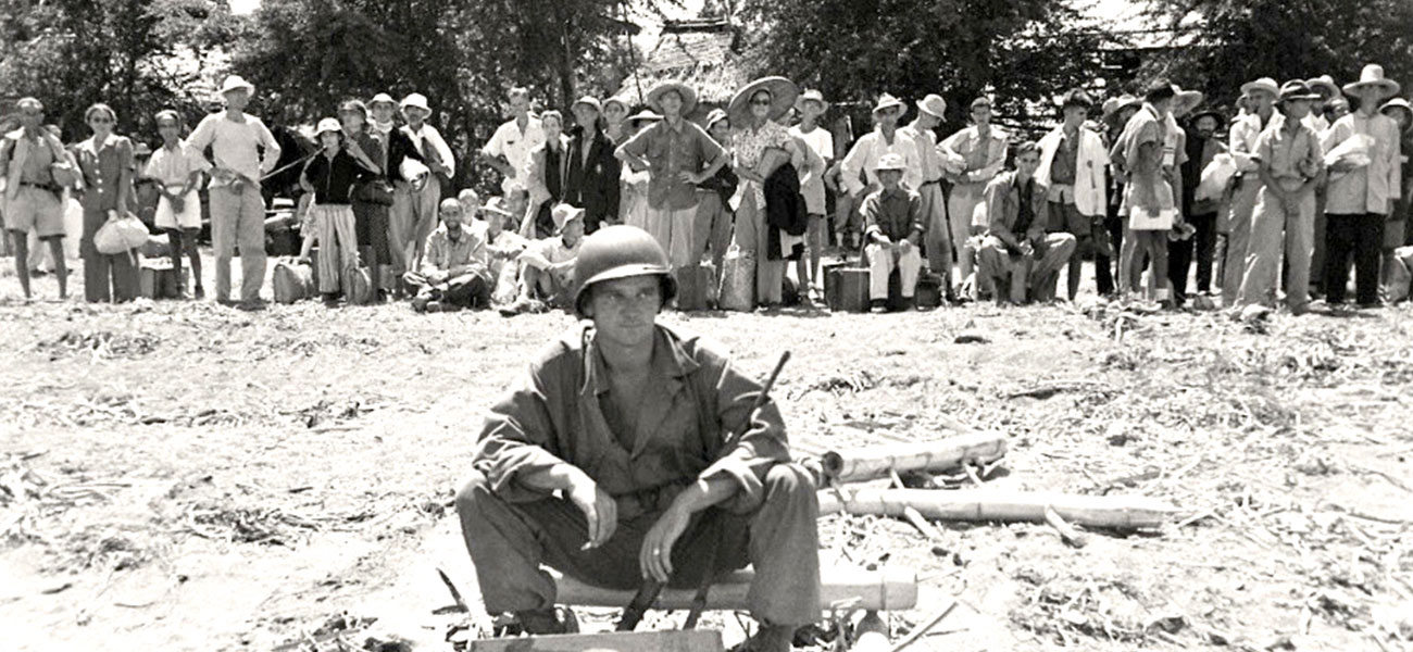 Los Banos Raid 11th Airborne Division Laguna de Bay shoreline