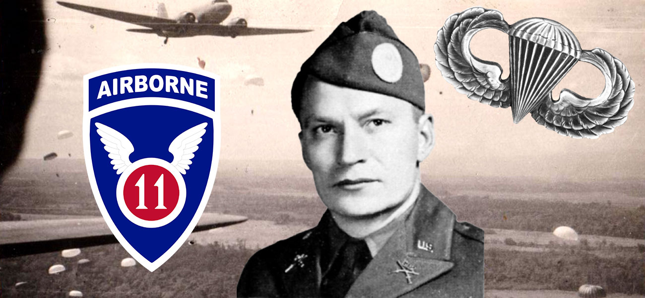 Colonel Orin D. "Hard Rock" Haugen of the 511th Parachute Infantry